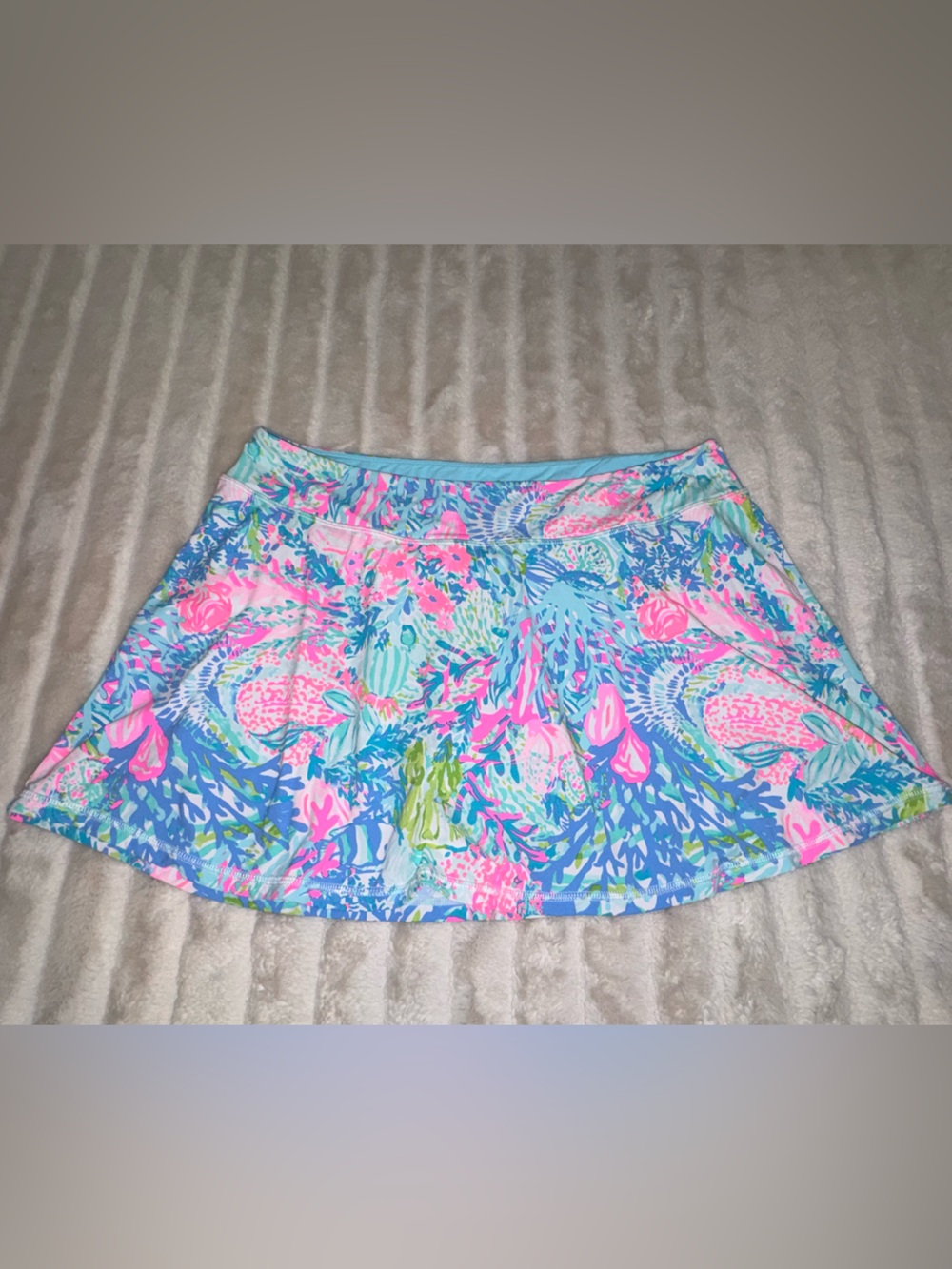 Lilly Pulitzer LOT of 4 Colorful Luxletic Vibrant Resort Beach Skorts, sz XL - Picture 2 of 11